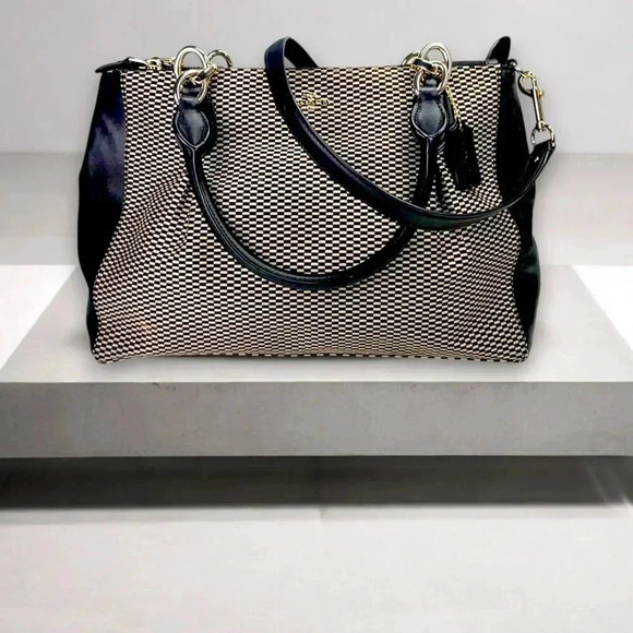 COACH EXPLODED R-E-P COLETTE CARRYALL RARE - Full sized, not mini - Picture 5 of 9